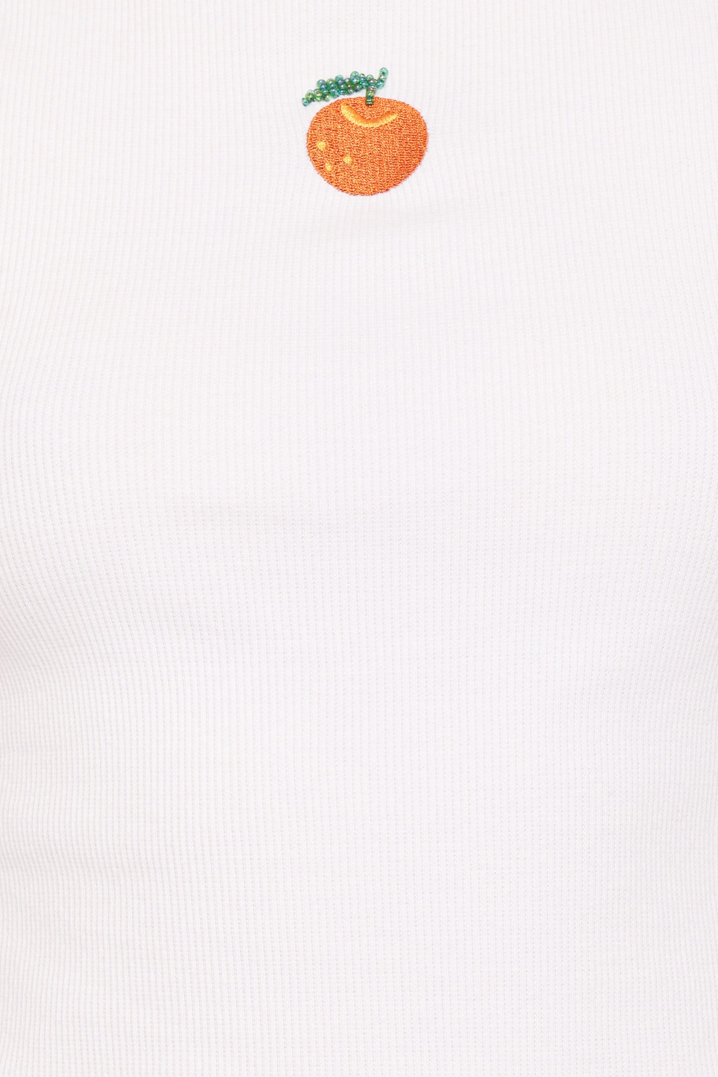 Celestine Graphic Tank - White