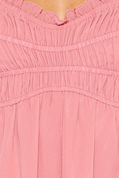 Andie Tie Jumpsuit - Rose Pink