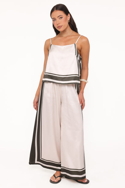 Caelia Pant Set - Beige Olive
