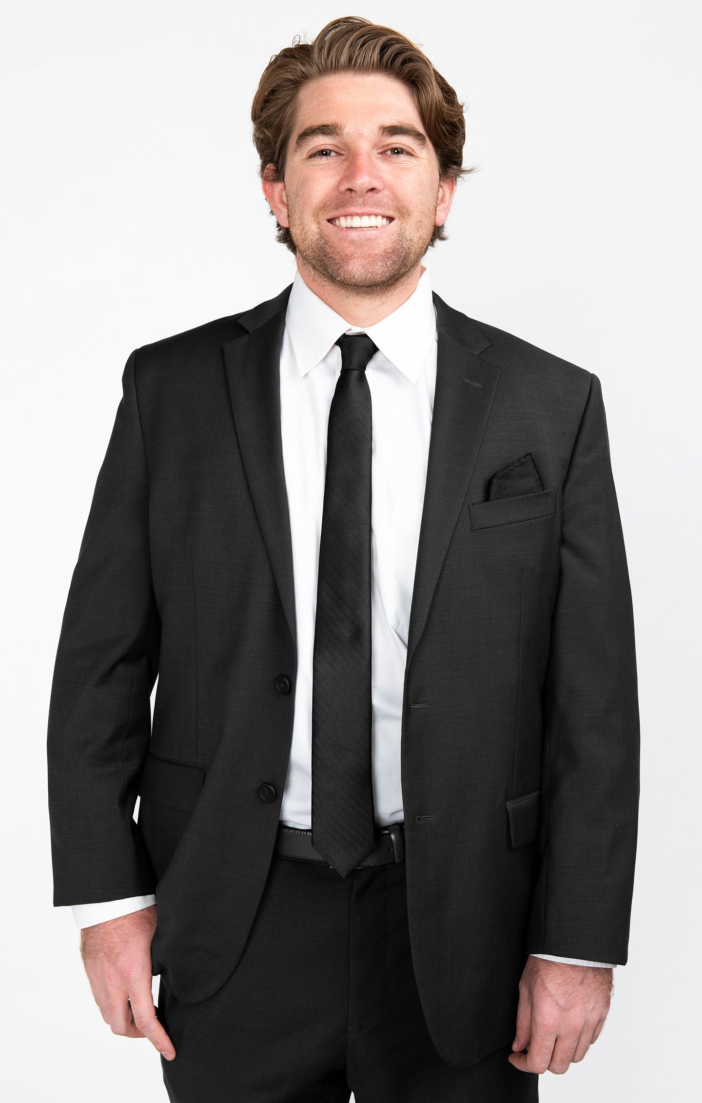 Nico Neck Tie ~ Black Solid