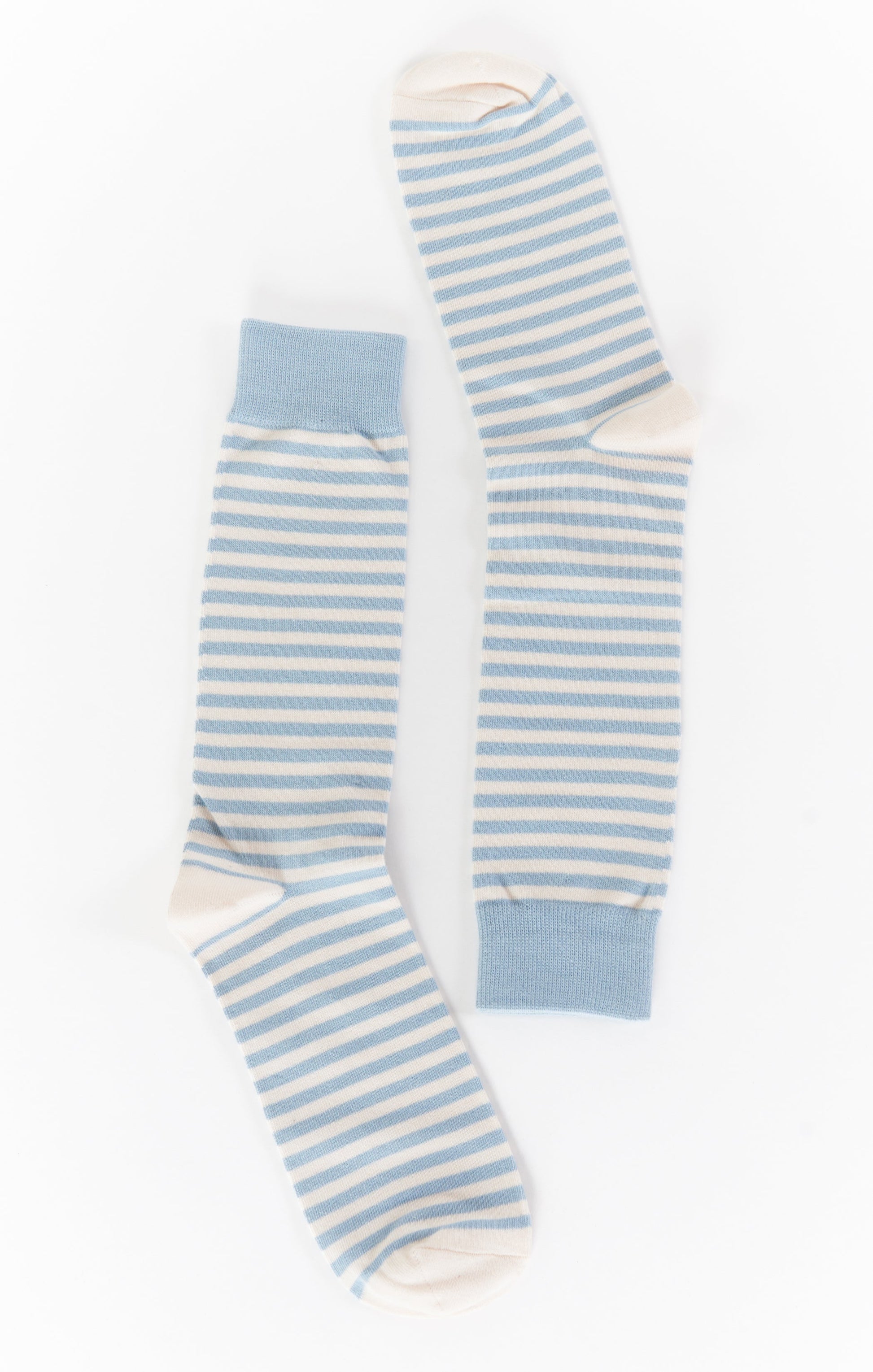 Owen Sock ~ Steel Blue Stripe