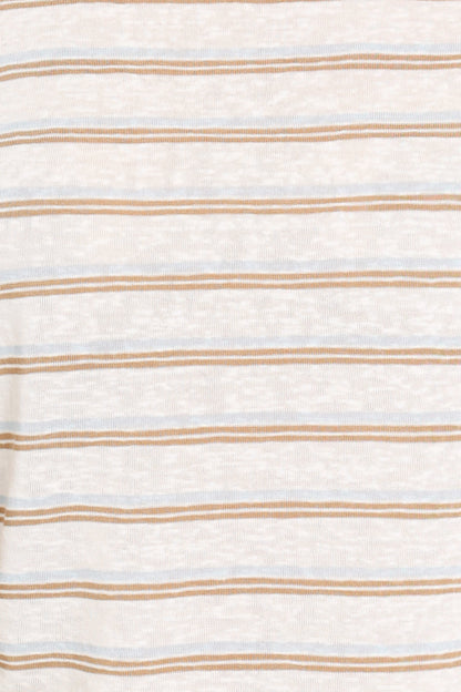 Billi Baby Tee - Beige Stripe
