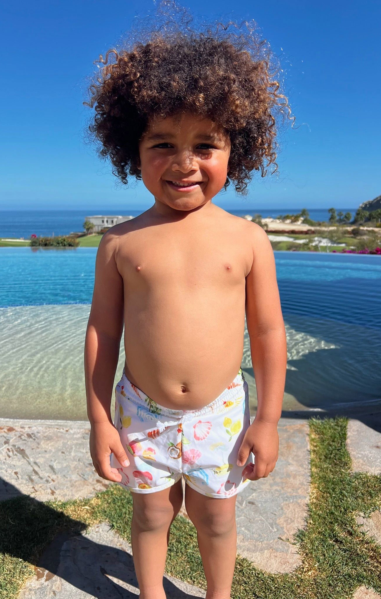 Little Beach Bum Trunks ~ Seaside Treasures